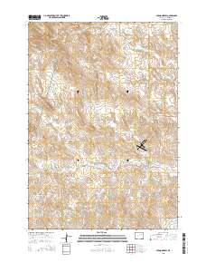 2015 Map of Persson Draw, 2015 Print