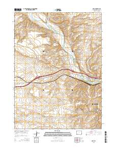 2015 Map of Peru, 2015 Print