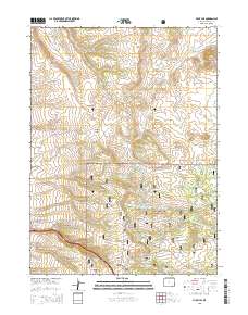 2015 Map of Pilot Hill, 2015 Print