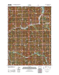 2012 Map of Pine Creek, 2012 Print