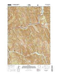 2015 Map of Pine Creek, 2015 Print