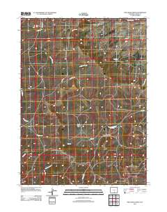 2012 Map of Pine Grove Ranch, 2012 Print
