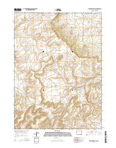 2015 Map of Pine Grove Ranch, 2015 Print