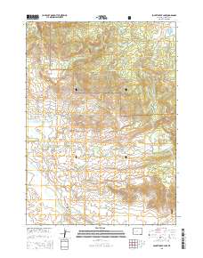 2015 Map of Pocket Creek Lake, 2015 Print