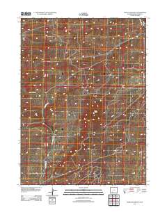 2012 Map of Point of Rocks SE, 2012 Print
