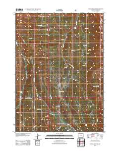 2012 Map of Poison Meadows, 2012 Print