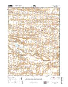 2015 Map of Pole Creek Ranch, 2015 Print