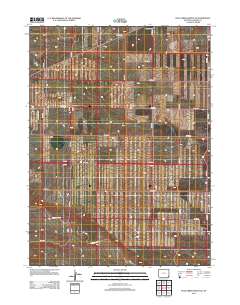 2012 Map of Pole Creek Ranch SE, 2012 Print