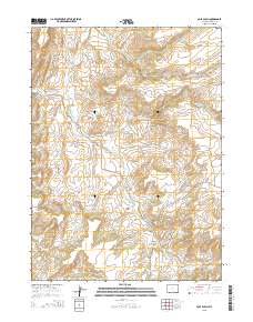 2015 Map of Pole Gulch, 2015 Print