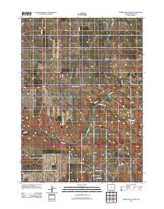 2012 Map of Prairie View School, 2012 Print
