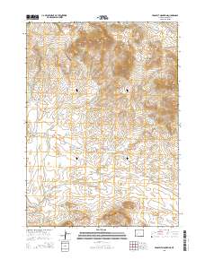 2015 Map of Prospect Mountains, 2015 Print