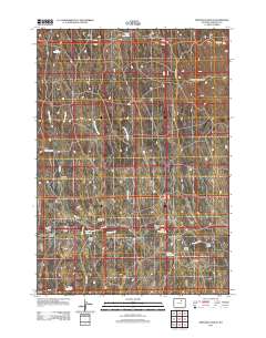 2012 Map of Provence Ranch, 2012 Print