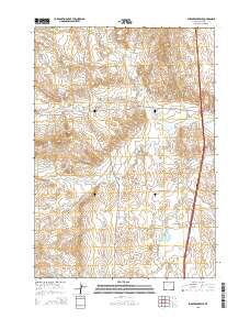 2015 Map of Purdy Reservoir, 2015 Print