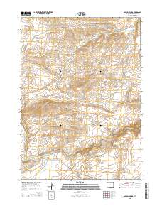 2015 Map of Radium Springs, 2015 Print