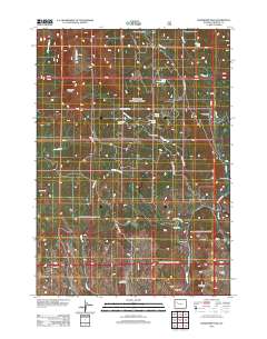 2012 Map of Ramshorn Peak, 2012 Print