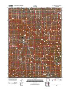 2012 Map of Red Creek Ranch, 2012 Print