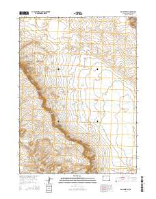 2015 Map of Red Desert SE, 2015 Print