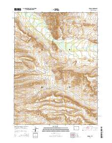 2015 Map of Red Gap, 2015 Print