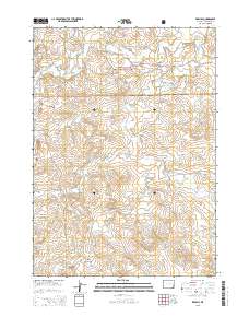 2015 Map of Red Hill, 2015 Print
