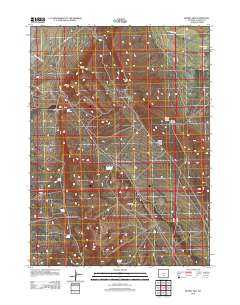 2012 Map of Rendle Hill, 2012 Print