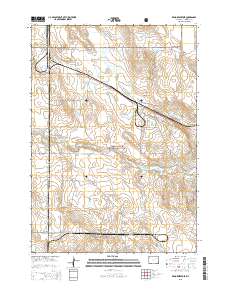 2015 Map of Reno Reservoir, 2015 Print