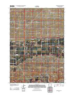 2012 Map of Riverton NE, 2012 Print