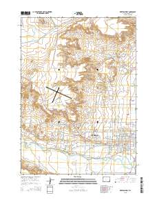 2015 Map of Riverton West, 2015 Print