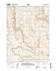 2015 Map of Roberson Creek, 2015 Print