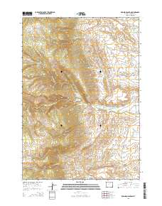 2015 Map of Robinson Canyon, 2015 Print