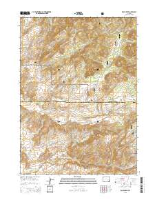 2015 Map of Rock Creek, 2015 Print