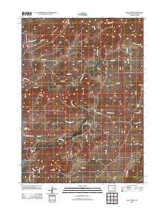 2012 Map of Root Creek, 2012 Print