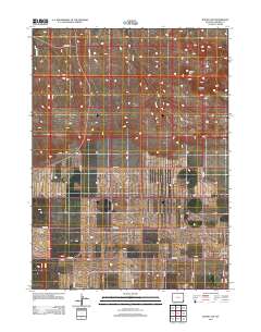 2012 Map of Round Top, 2012 Print
