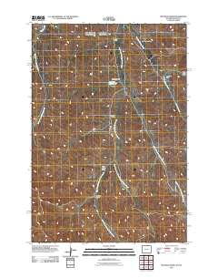 2011 Map of Roundup Draw, 2011 Print