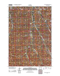 2012 Map of Roundup Draw, 2012 Print