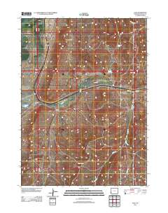 2012 Map of Sage, 2012 Print