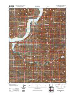 2012 Map of Sage Creek Basin, 2012 Print