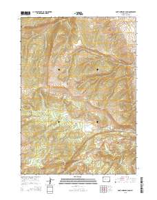2015 Map of Saint Lawrence Basin, 2015 Print