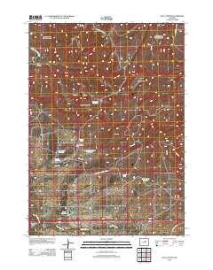 2012 Map of Salt Canyon, 2012 Print