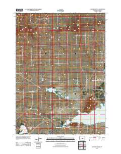 2012 Map of Sanford Ranch, 2012 Print