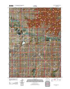 2012 Map of Savage Peak, 2012 Print