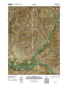2010 Map of Savery, 2010 Print