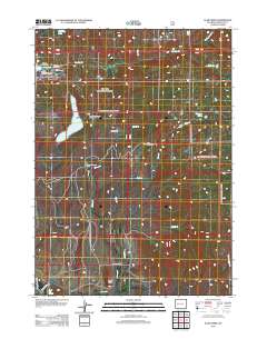 2012 Map of Scab Creek, 2012 Print