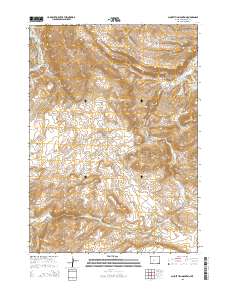 2015 Map of Schoettlin Mountain, 2015 Print