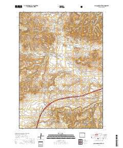 USGS 1:24,000: Schoolmarm Butte, Wyoming - $14.00 : Charts and Maps 