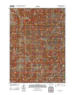 2012 Map of Sheep Creek, 2012 Print
