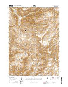 2015 Map of Sheep Creek, 2015 Print