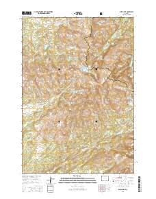 2015 Map of Shell Lake, 2015 Print