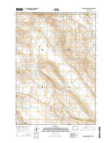 2015 Map of Shepard Reservoir, 2015 Print