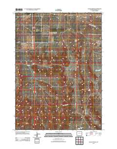 2012 Map of Silver Springs, 2012 Print