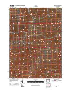 2012 Map of Sioux Pass, 2012 Print